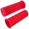 cyclingcolors Poignée vélo Confort 22mm tournante Cycle antidérapant VTT Ville BMX Enfant Adulte Paire (Rouge)