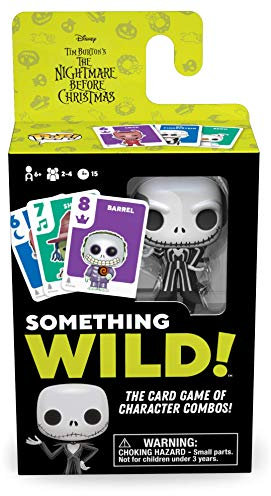 Funko 48722 Board Games 48722 Signature Something Wild Card Game-Nightmare Before Christmas, Multicolour