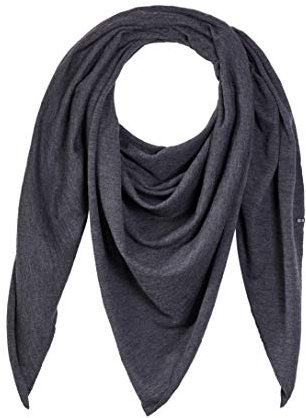 Enter the Complex® Schal Damen, Dreieckstuch, Halstuch, 100% Merino Wolle, 240 x 100 cm, Anthrazit