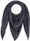 Enter the Complex® Schal Damen, Dreieckstuch, Halstuch, 100% Merino Wolle, 240 x 100 cm, Anthrazit