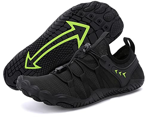 Chaussures de Plage pour Plongée et Surf, Snorkeling, Sport Pieds Nus, Pantoufles de Yoga pour Hommes et Femmes avec Semelle Neopre Éponge