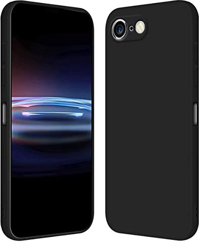 RankOne Hülle für iPhone 6 / iPhone 6s (4.7 Inches) Weiche TPU Silikonhülle - Schwarz
