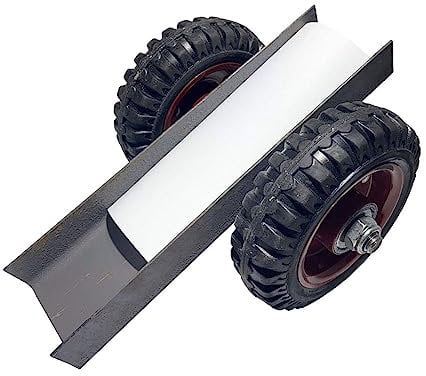 300 kg Kapazität Marmor Handling Trolley – Schwerlastwagen für Glas, Sperrholz, Tür, Fensterrahmen & Gipskarton – solide Reifen Räder – praktischer Mover Trolley
