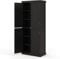 GiantexUK 184cm Tall Kitchen Cupboard, 6-Tier Pantry Storage Cabinet with 4 Doors, Adjustable Shelves & Anti-Tipping Device, Freestanding Kitchen Sideboard Units for Home Dining Living Room (Black)