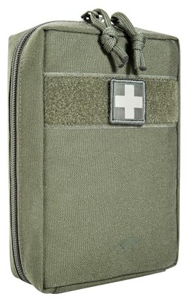Tasmanian Tiger TT First Aid Complete Molle Erste Hilfe Set mit Molle-System für Unterwegs und Zuhause, ideal für Wanderungen Trekking Outdoor Fahrrad Büro; Oliv