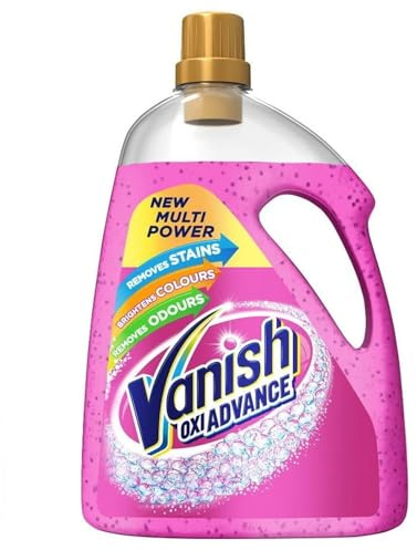 Vanish Gold Oxi Action Gel Stain Remover Fabric Clothes Colour Safe 2250ml (Pack of 3) – Powerful Stain Removal for Colour-Safe Fabrics