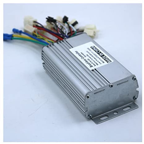 QAINKUN E-Bike-Controller Sensor/sensorloser 3 6V / 48V / 60V 500 / 600W E -Bike bürstenloser Drehzahlregler Brushed Motor Controller