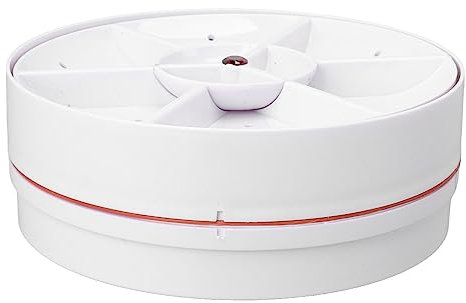 Mini Lave-vaisselle Portable sans Fil, évier, Lave-vaisselle sans Fil, Machine à Laver les Fruits et Légumes pour la Cuisine Domestique (Rouge)