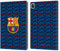 Head Case Designs Offizielle FC Barcelona Barca Wappen Muster Leder Brieftaschen Handyhülle Hülle Huelle kompatibel mit Apple iPad Pro 13 M4 2024