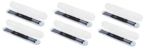 Beaupretty 3 Juegos Removedor De Cerumen Limpiador De Oídos Instrumentos De Limpieza De Oídos Palillo De Oreja Black 6 Piezas * 3