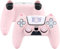 GeekShare Pink Cat Paw PS5 Controllers Skin Grips Set Anti-dérapant Silicone Skin Housse de protection Capuchons de joystick pour PS5 Wireless Controller Accessories Kit