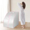 Sauna à Vapeur et Cabine, Tente de Sauna Pliable Isolante à Quatre Couches et Générateur de Vapeur de Sauna 1.8L 1000W pour Bain de Sauna, Amincissement, Détoxification, Thérapie Corporelle-argent