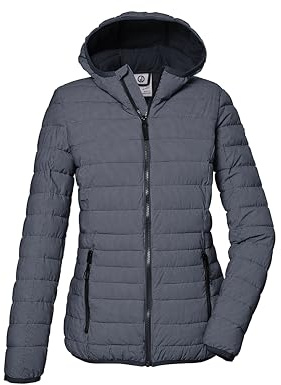 G.I.G.A. DX Damen Steppjacke/Übergangsjacke mit Kapuze GS 65 WMN QLTD JCKT, dunkelnavy, 48, 43050-000