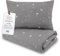 Kinder Bettdecke ohne Bezug 90x120 cm - Baumwolle Baby Decke und Kissen Set Kinderdecke 90 x 120 und Kopfkissen 60 x 40 - Bettdecken Kinderbettdecke Oeko-Tex Monde