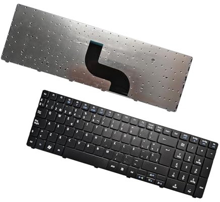 Español/Spanish Layout Tastiera di Ricambio per Acer Aspire 5250 5251 5253 5336 5551 5552 5560 5733 5733z 5736Z 5738Z 5740 5741 5742 5750 5750G 5750G 5741 810 7 Tastiera serie 741 7551