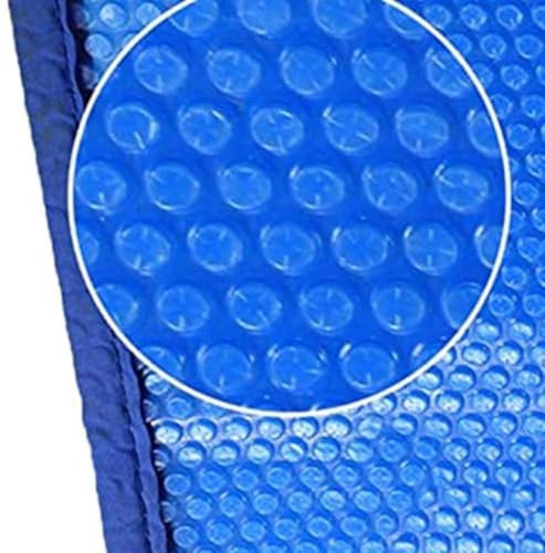 Couverture De Piscine Solaire, Film Thermique Extérieur Pliable Bleu À Bulles, Couvertures De Piscine Anti-poussière, Chauffe L'eau Grâce Au Soleil, Couvertures Chauffantes Pour Nageurs(3m x 4m(10ftx1