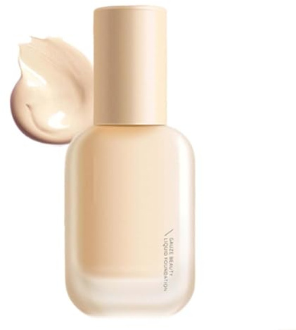 Glow All Day Long Gauze Beauty Liquid Foundation, Glow All Day Long Gauze Foundation Cream, Hydrating, Dewy Finish, Easy Application