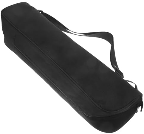 Yardenfun Étui de Transport pour Trépied D’éclairage Multifonction, Rangement Portable Grand Volume, Bandoulière Réglable, Résistant à L’Eau pour Photographie et Camping, Couleur Noir