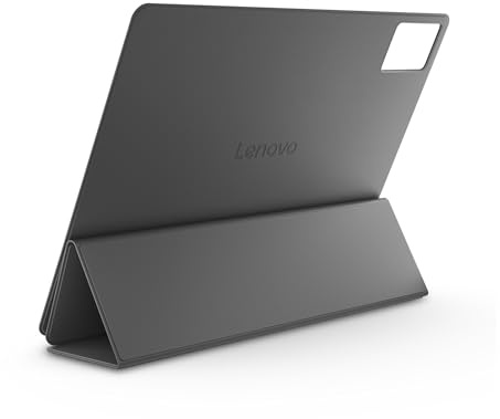 Lenovo Folio Case For Idea Tab Plus – cover Ultra-Slim con chiusura magnetica, funzione stand integrata e vano per penna digitale – Grigio Luna