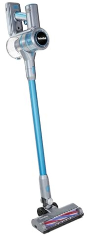 TechniSat TECHNIMAX AS2 – kabelloser Akku Staubsauger | bis zu 60 Min. Laufzeit, Saugleistung 30000 PA, HEPA 13 Filter, für Allergiker, Beutellos, mit LED Licht, 2,2 KG