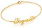 JoelleJewelryDesign 925 Silber Namensarmband/Fußband - Armband mit Namen Personalisiert mit Ihrem eigenen Wunschnamen