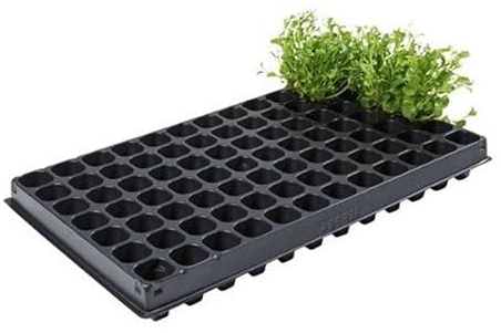 Professional 84 Cell Plug Trays (Pack Of 2) Gardening Outdoor Growing