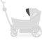 VeeR Unisex – Babys Sonnenblende/Zusatz für Sonnendach, dunkelgrau, OneSize