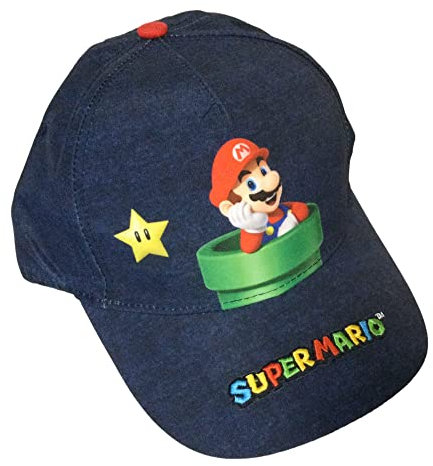 Super Mario Baseballmütze, Blau, 7 Years