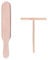 CUHZA Crêpes en Bois Spatule en Crepiere Râteau, Crepes lot de 2 distributeurs, pour Ustensiles de Cuisine Spatule Outils D'étalement 4Pcs / Set - Kit crêpes