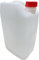 25L Anti Glug Water Container | UN Approved Stackable Bottle Container + Tamper Evident Cap | Perfect for Storage of Potable Water Liquids NATURAL