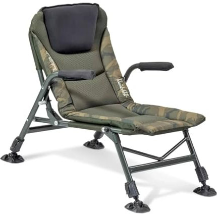Sensitec Anaconda Freelancer Ti-Lite Chaise de pêche réglable Charge maximale 150 kg