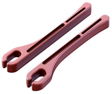 SDFSDEPIE 2 Stück Autositz-Lückenfüller für Citroen ami AMI Xsara Picasso Berlingo C1 C2 C3 Aircross C4, Sitzlücken Organizer Sitzspaltfüller Aufbewahrungsstreifen Auto Zubehör,Red