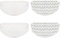 4 Pack Steam Mop Pads for Bissell Powerfresh Steam Mop 1940 1440 1544 1806 2075 Series, Model 19402 19404 19408 19409 1940A 1940F 1940Q 1940T 1940W B0006 B0017, Microfiber Washable, Reusable