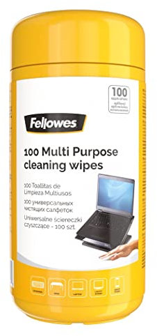 Fellowes 100 Mehrzweck-Reinigungstücher.
