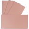 50 Einzel-Karten DIN Lang - 9,9 x 21 cm - 240 g/m² - Altrosa - Bastelpapier - Tonkarton - Ideal zum bedrucken für Grußkarten und Einladungen