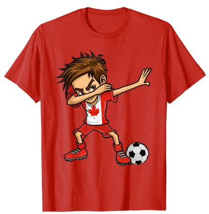 Kanada Fußball Trikot - Canada Fußball Junge T-Shirt