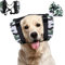VasedGins Cache-oreilles pour chien - Protection auditive pour chiens - Réduction du bruit - Réglable - Vert