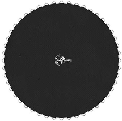 Baunsal® Trampolin Sprungtuch Ø 305 cm mit 64 Ösen für Federlänge 140 mm Ersatzteile Sprungmatte Ersatzmatte Sprungnetz Matte für Gartentrampolin