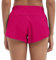 Husnainna Short de sport pour femme de 6,3 cm, taille élastique avec doublure et poche zippée, 021 Rose vif, Taille M