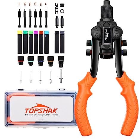 Remachadora de tuerca manual RG3 completa 3 en 1 tipos de tareas con extremadamente ahorro de mano de obra