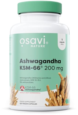 Osavi Ashwagandha KSM-66, 200mg - 120 Vegan caps