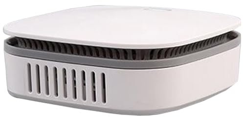 Air Purifier Anion Air Filter Air Purifier Filter Air Purifiers for Home 2000mAh Low Noise Air Purifier Filter Cordless Non-slip 2 Mode Minimalist Mini Odor Remover for Home Car