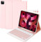 CC Store Tastatur Hülle für iPad Air 11 Zoll M3/M2 (2025/2024), ipad Air 5/4 10.9 Zoll, iPad Pro 11 4/3/2/1Gen, Abnehmbarer Bluetooth QWERTZ Deutsche Tastatur mit Pencil Halter, Auto Schlafen/Wecken