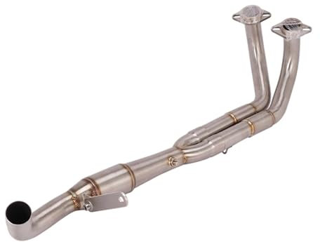 Motorrad Auspuff Mittelrohr Für B&MW C600 Für Sport C650GT 2012-2015 Motorrad-Auspuffanlage Header Link Pipe Slip On Schalldämpfer Escape Pipe Stahl