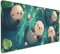 Large Gaming Mouse Pad 1200x600mm Extended Mouse Mat XXL, Cute Animals Mouse Mat Gaming, Improves Speed Precision, Big Mousepad with Non-Slip Rubber Base and Stitched Edge, for Home/Office/Gamer P6286