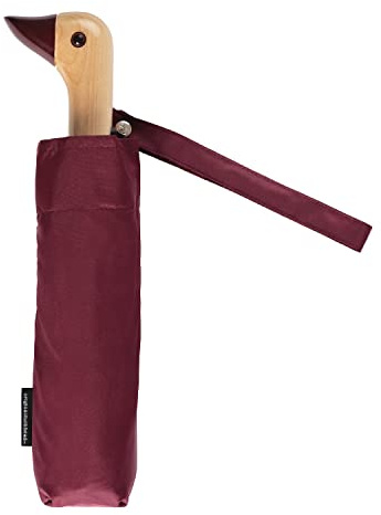 Original Duckhead, Taschenschirm, burgunderfarben