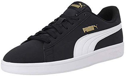 Puma 365160 Unisex-Erwachsene Sneaker, Puma Black-Puma White-Puma Team Gold, 37 EU