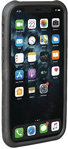 Topeak Unisex – Erwachsene RideCare für iPhone 11 Smartphonehülle, schwarz-grau, Pro mit Halter
