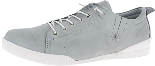 Andrea Conti Damen Slipper mit Zierschnürung sportiv seitlich Stretch 0345724