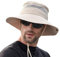 SIYWINA Sonnenhut Herren UV Schutz Safari Hut Sommer Outdoor Fischerhut Buschhut , Beige